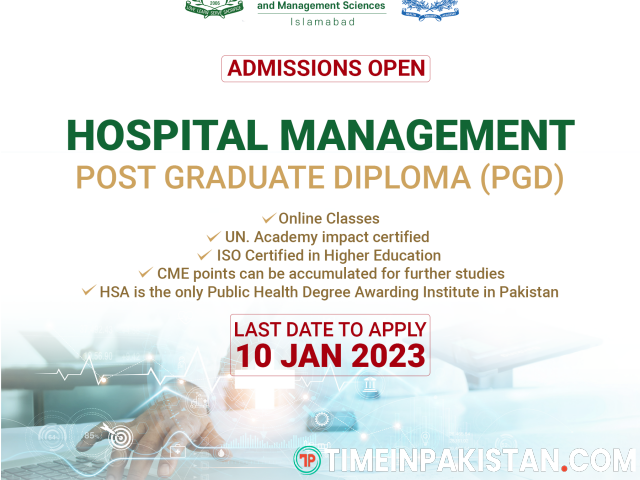 PGD in Hospital Management - 1