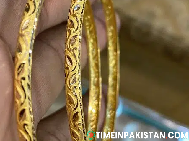 NEW BANGLES COLLECTION 22K GOLD STARTING PRICE 65K HAMZA JEWELLERS - 1